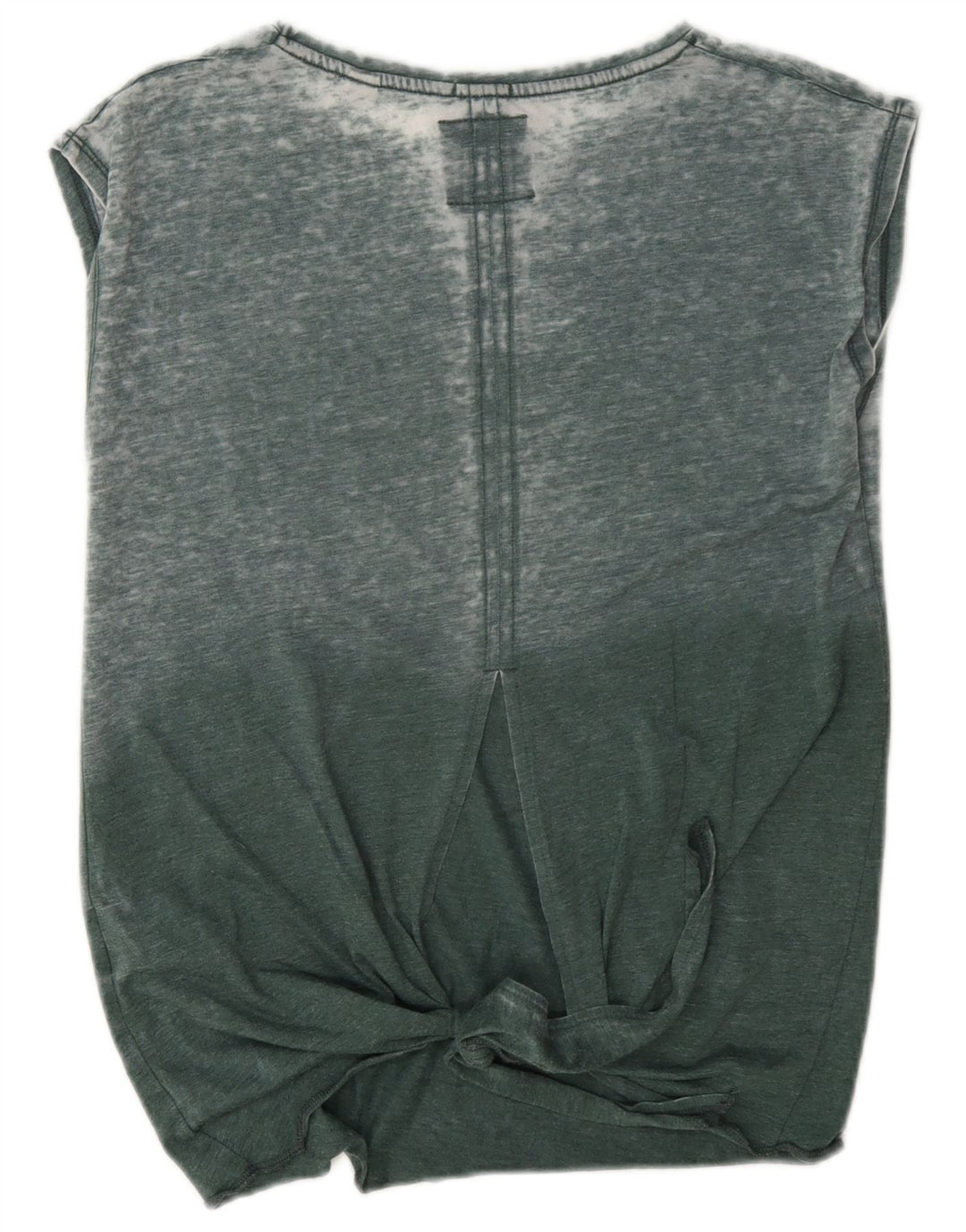 Superdry Γυναικείο Γραφικό Γιλέκο Υπερμεγέθη UK 8 Μικρό Βαμβακερό πράσινο