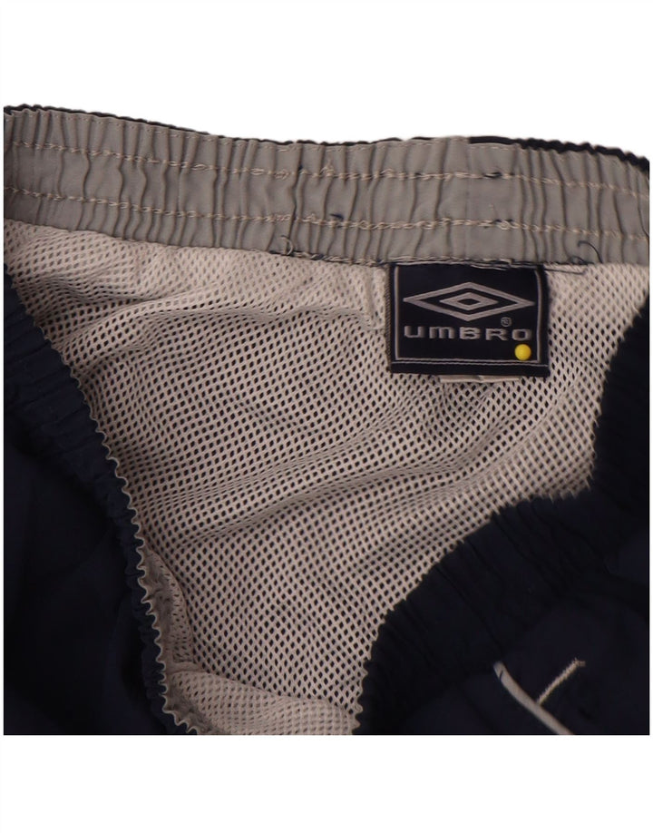 Γραφικό αθλητικό σορτς Umbro Boys 9-10 ετών Medium Navy Blue Polyester