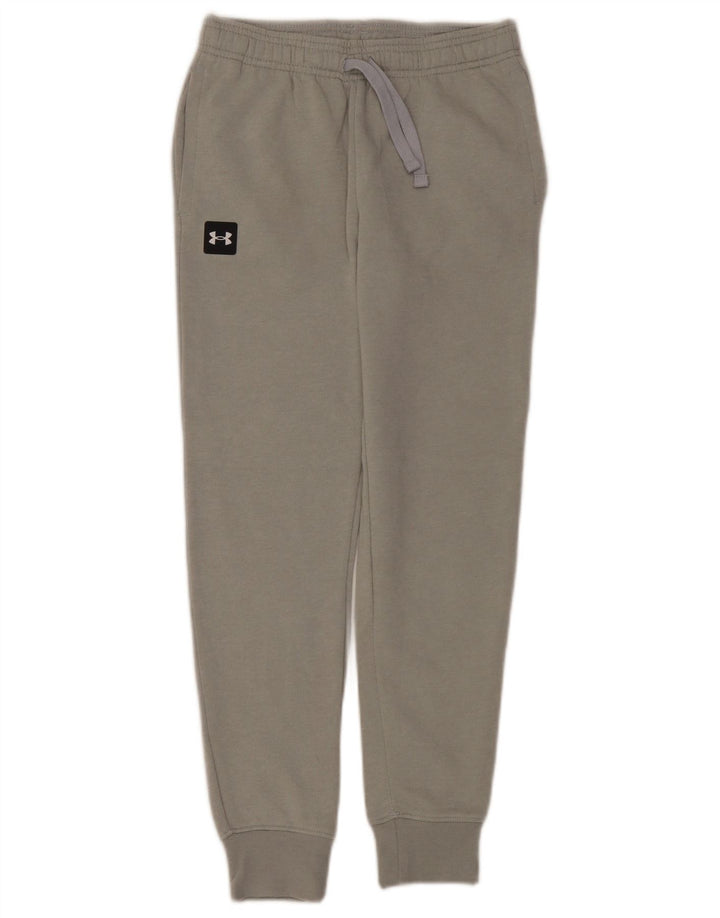 Under Armour Boys αθλητική φόρμα παντελόνι Joggers 9-10 ετών μεσαίο γκρι βαμβακερό
