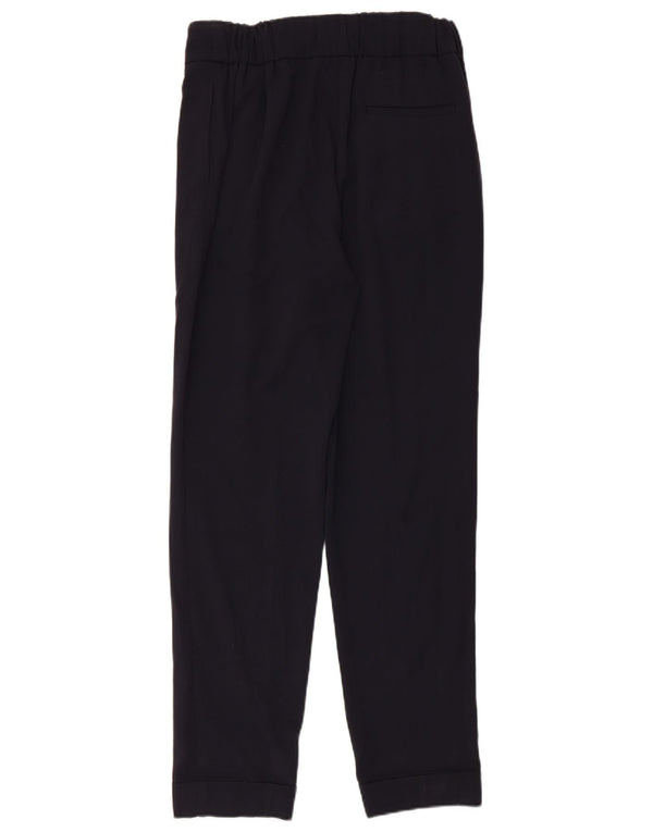 Γυναικεία Casual Παντελόνια Marks & Spencer UK 10 Small W30 L30 Navy Blue
