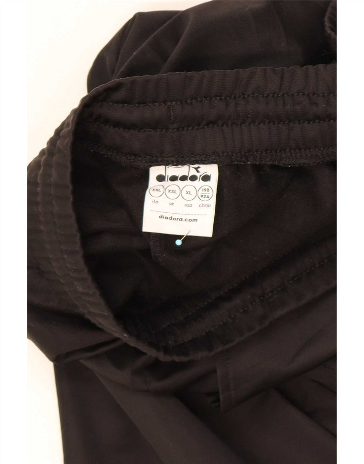 Ανδρική φόρμα Diadora Παντελόνι Joggers 2XL Μαύρο Πολυεστέρα