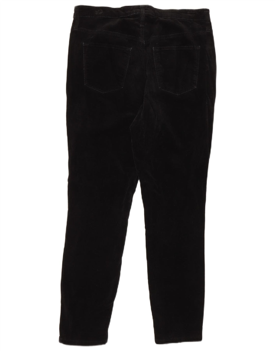 MOSSIMO Γυναικείο ψηλόμεσο στενό παντελόνι US 12 μεγάλο W31 L29 μαύρο