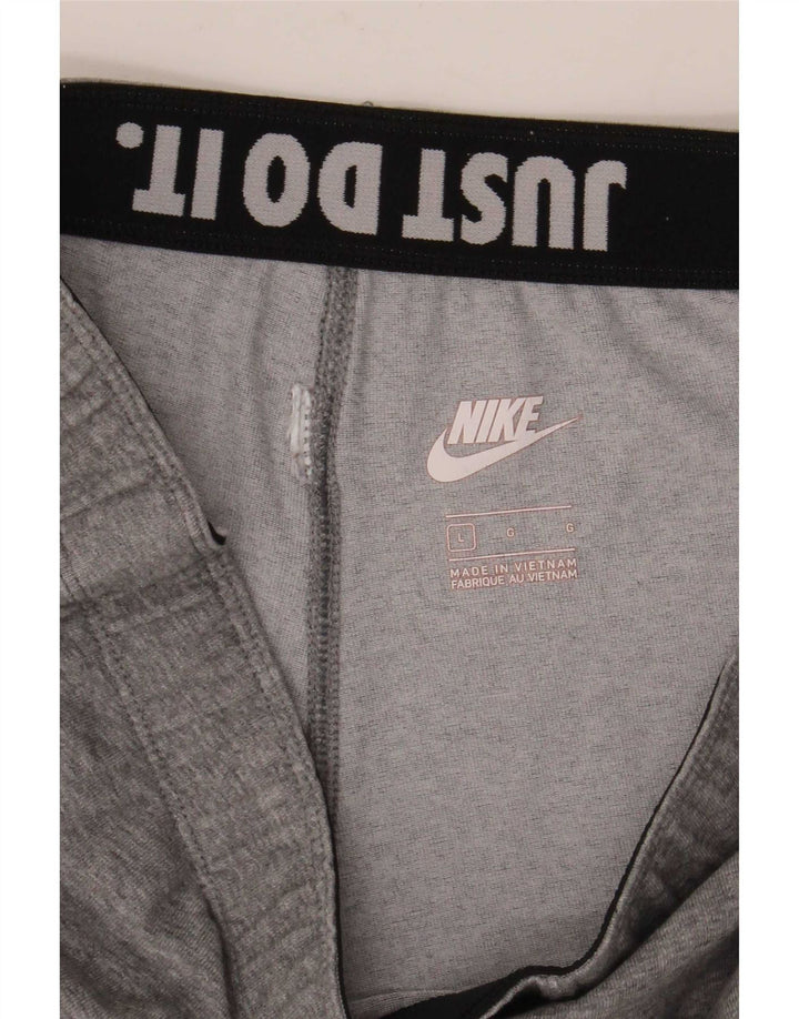 Γυναικεία γραφικά κολάν Nike UK 14 Large Grey Flecked