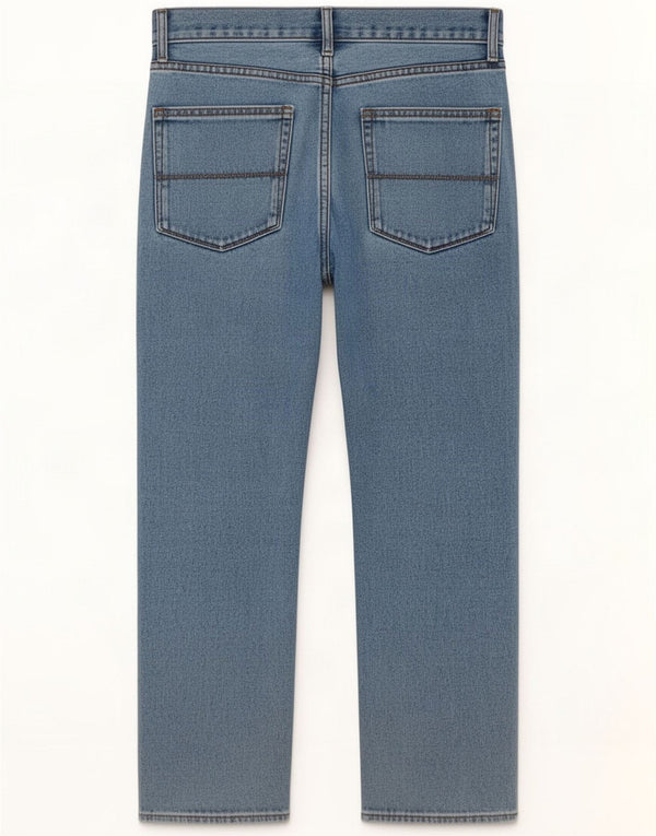 Marks & Spencer Mens Cropped Jeans W32 L25 Blue Cotton