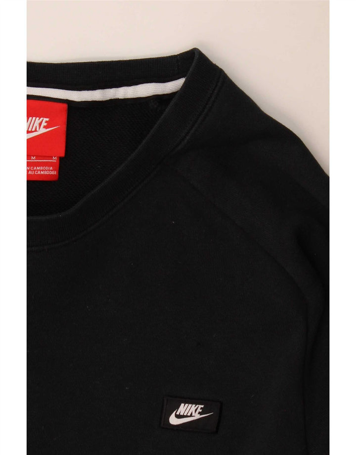 Ανδρικό φούτερ Nike Jumper, μεσαίο μαύρο βαμβακερό