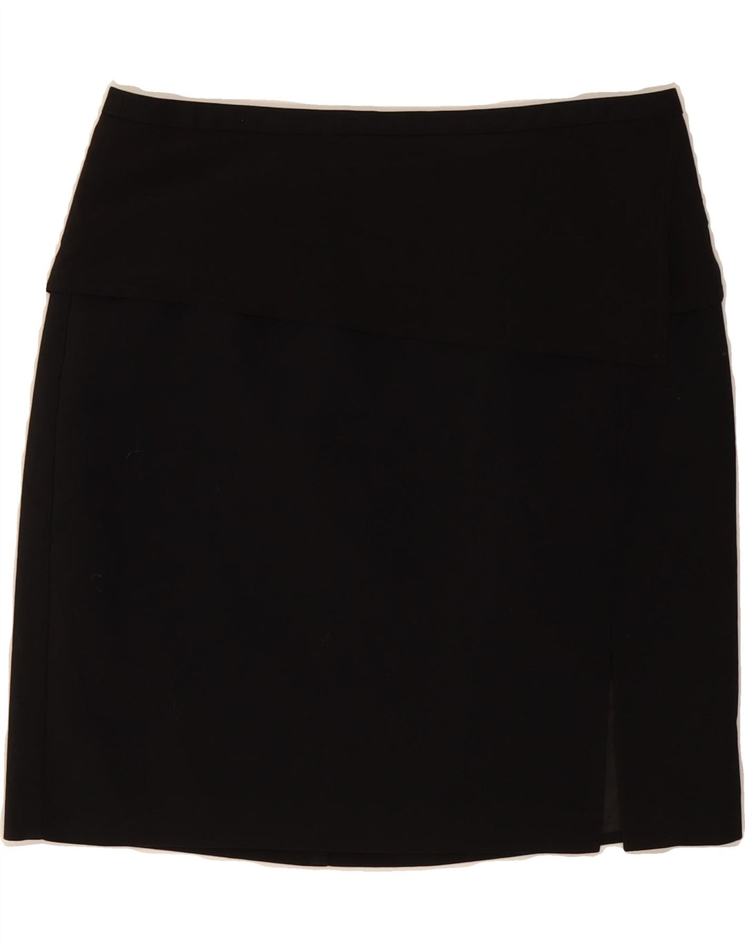 OASIS Womens Straight Skirt UK 12 Medium W30  Black Polyester Vintage Oasis and Second-Hand Oasis from Messina Hembry 