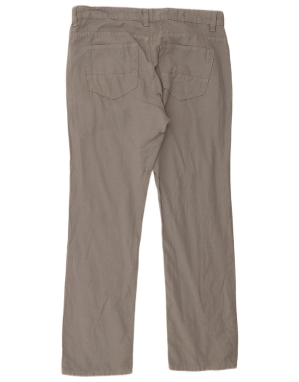Ανδρικό ίσιο casual παντελόνι Marks & Spencer W34 L31 Γκρι βαμβακερό