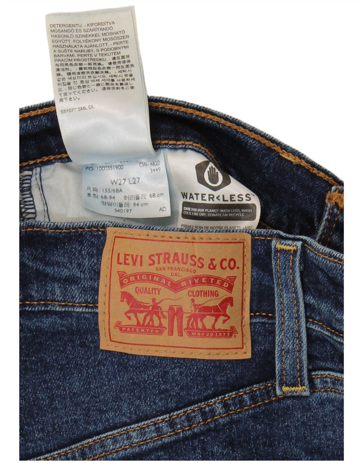 Γυναικείο Levi's Ribcage Straight Jeans W27 L27 Μπλε βαμβακερό