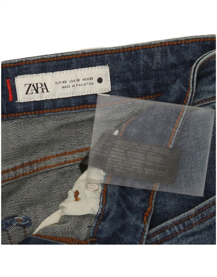 Zara Γυναικείο Τζιν μποτάκι EU 42 Large W32 L29 Μπλε βαμβακερό