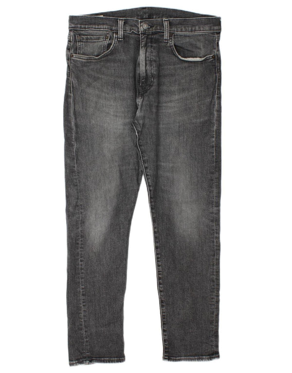 Levi's Mens 512 Slim Tapered Jeans W34 L30 Γκρι βαμβακερό