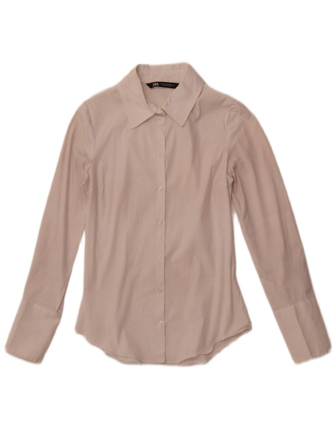 ZARA Womens Formal Shirt UK 6 XS White
