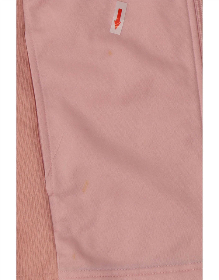 Γυναικεία αθλητική φόρμα Asics Top Jacket UK 16 Large Pink Colourblock Polyester