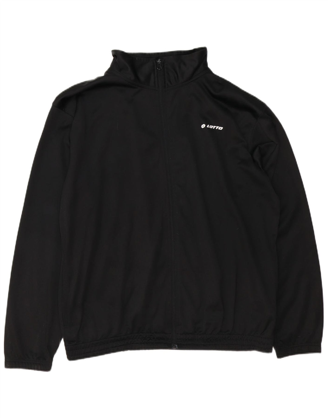 Ανδρική φόρμα LOTTO Top Jacket 2XL Μαύρο Πολυεστέρας