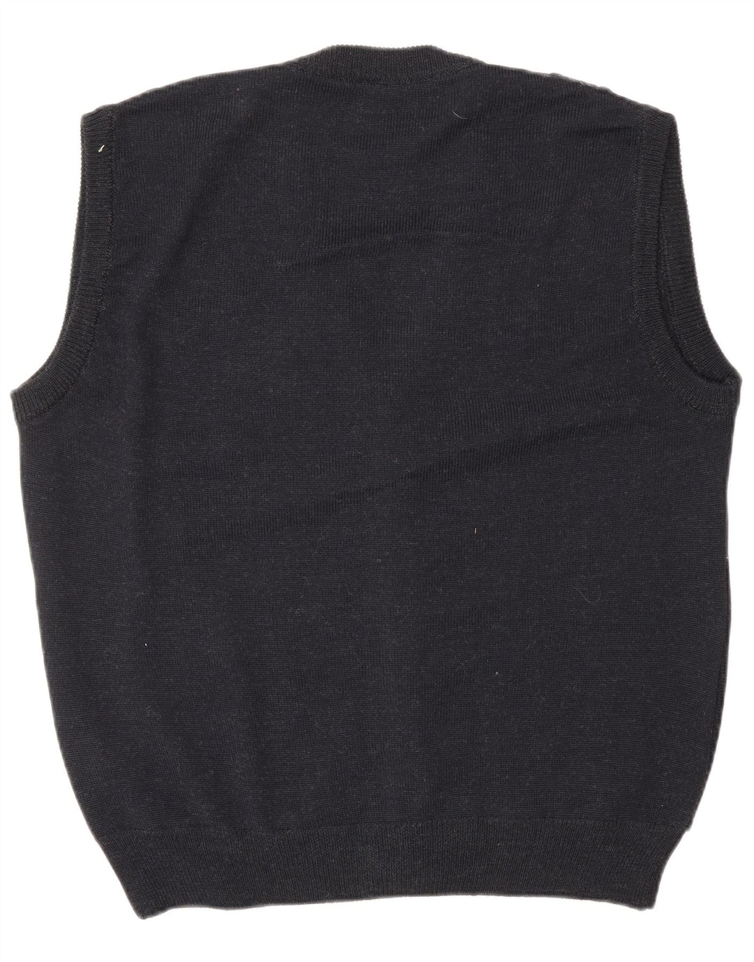 Ανδρικό Αμάνικο Ζακέτα VINTAGE IT 52 Large Grey Argyle/Diamond