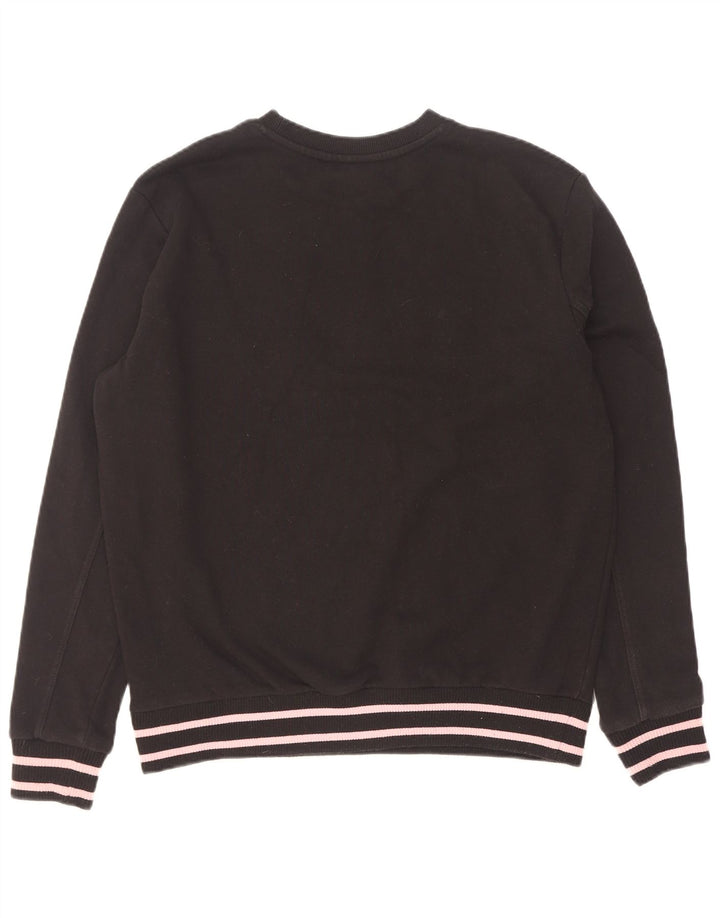 Ανδρικό γραφικό φούτερ Fila Jumper Μεγάλο μαύρο ριγέ βαμβακερό