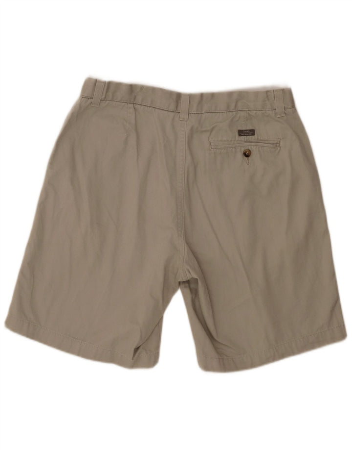 Ανδρικό σορτς Chino Marks & Spencer, Μπλε Harbor W34 μεγάλο μπεζ βαμβακερό