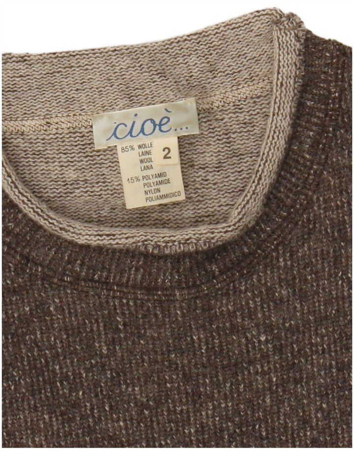 Γυναικείο γιλέκο CIOE Tank Top UK 12 Μεσαίου καφέ μαλλί