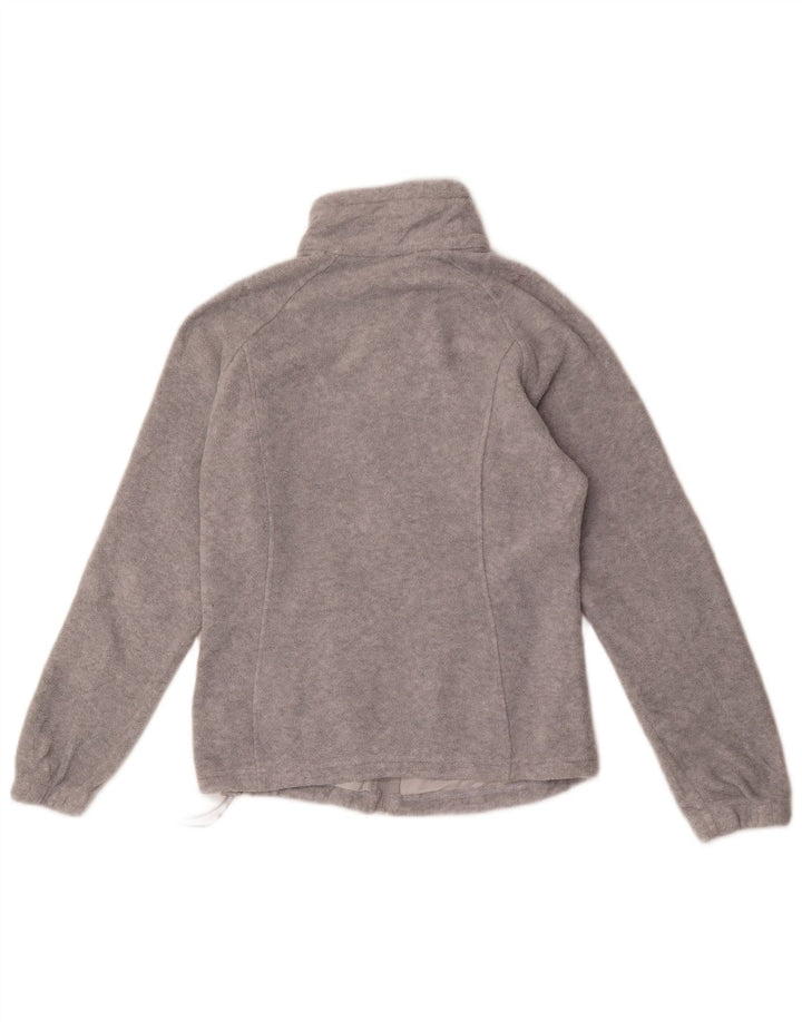 Columbia Γυναικείο Fleece Jacket UK 14 Medium Grey Polyester