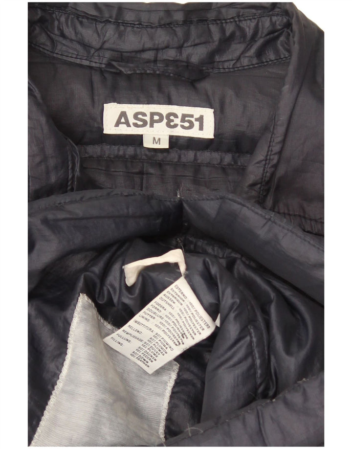Aspesi Γυναικείο μπουφάν UK 12 Medium Navy Blue Polyester