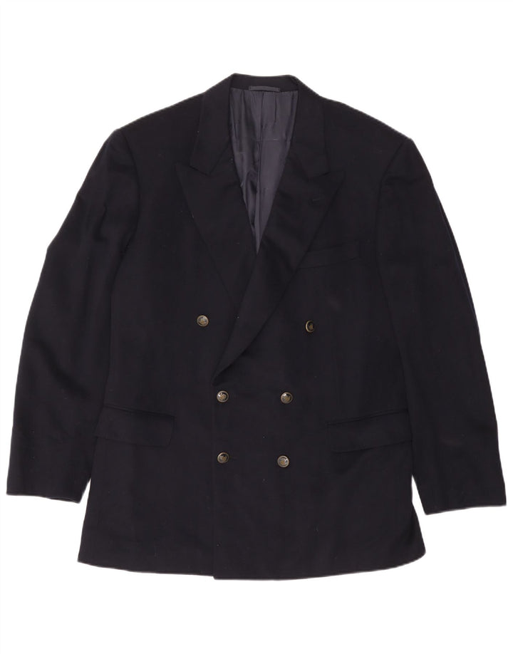 BELVEST Ανδρικό μπουφάν Blazer με διπλό στήθος IT 52 XL Navy Blue Wool