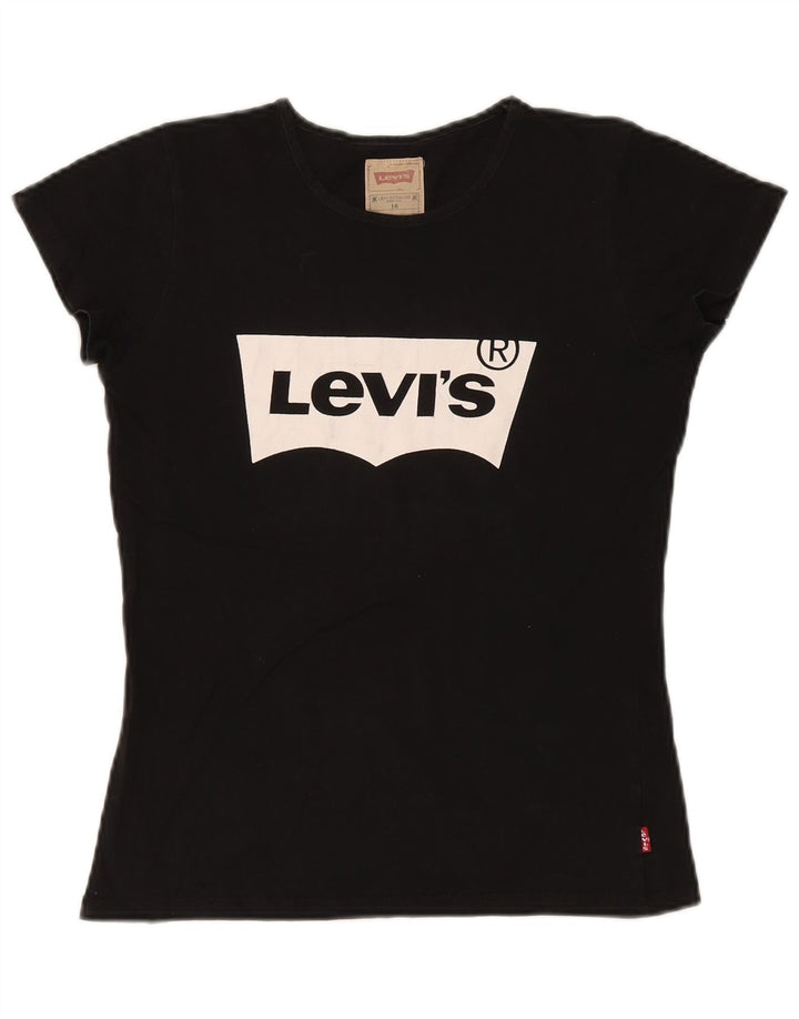 Levi's Boys Graphic T-Shirt Top 15-16 Years Μαύρο