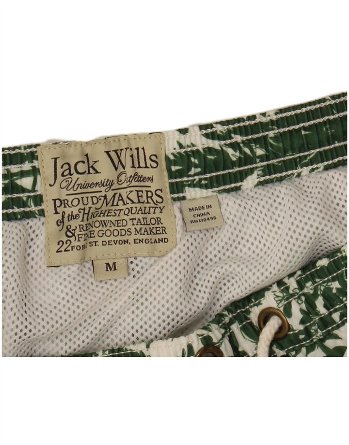JACK WILLS Ανδρικό σορτς κολύμβησης Μεσαίο πράσινο φλοράλ