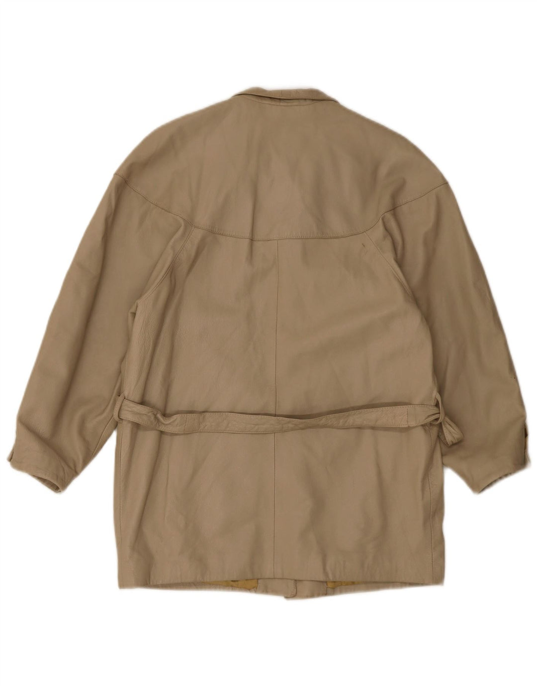 Vintage Γυναικείο Δερμάτινο Μπουφάν EU 40 Medium Beige