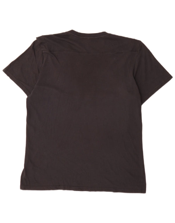 Adidas Ανδρικό T-Shirt Aeroready Top μεγάλο μαύρο βαμβακερό