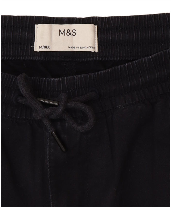 Marks & Spencer Ανδρικό ίσιο παντελόνι Chino Medium W32 L29 Navy Blue