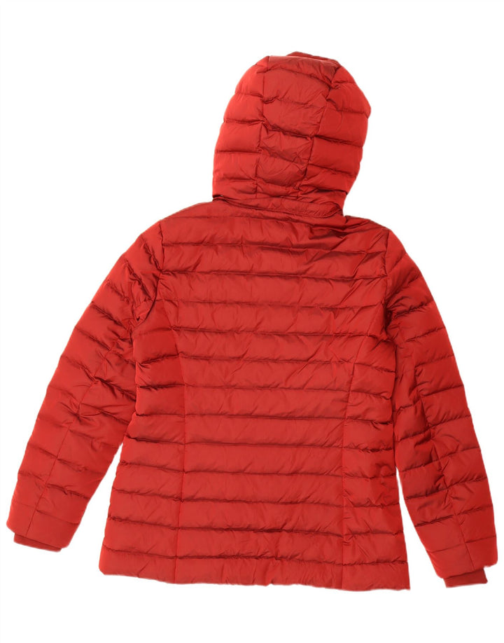 Γυναικείο μπουφάν με κουκούλα Sisley UK 12 Medium Red