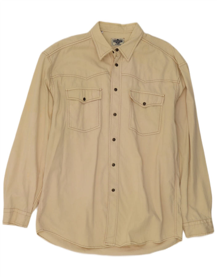 Ανδρικό πουκάμισο Raybest XL Off White