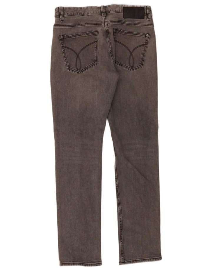 Calvin Klein Ανδρικό Slim Jeans W31 L30 Γκρι βαμβακερό