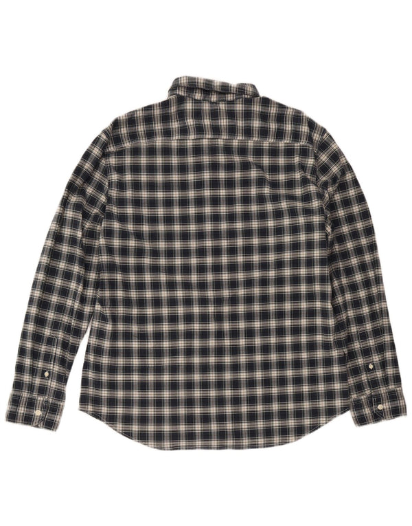 Ανδρικό πουκάμισο Levi's Slim 2XL Navy Blue Check Cotton