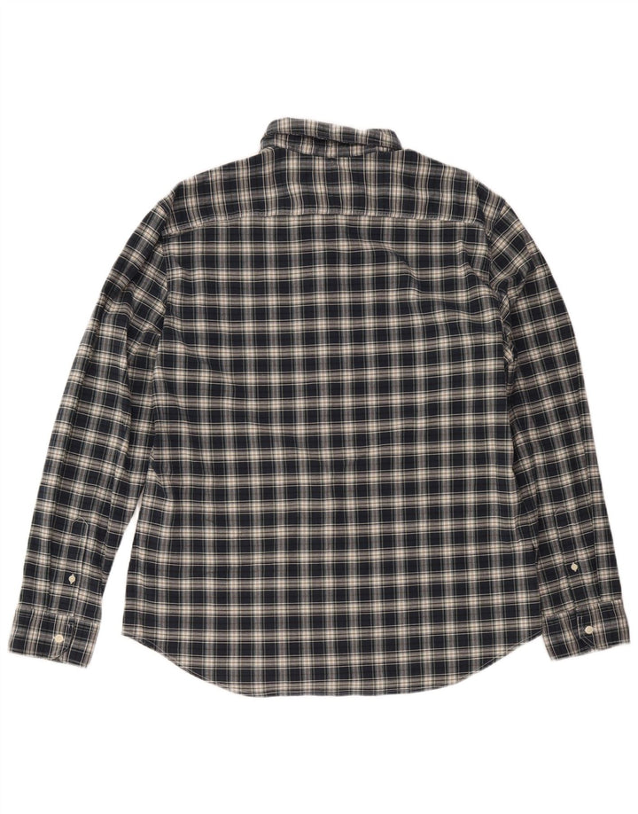 Ανδρικό πουκάμισο Levi's Slim 2XL Navy Blue Check Cotton