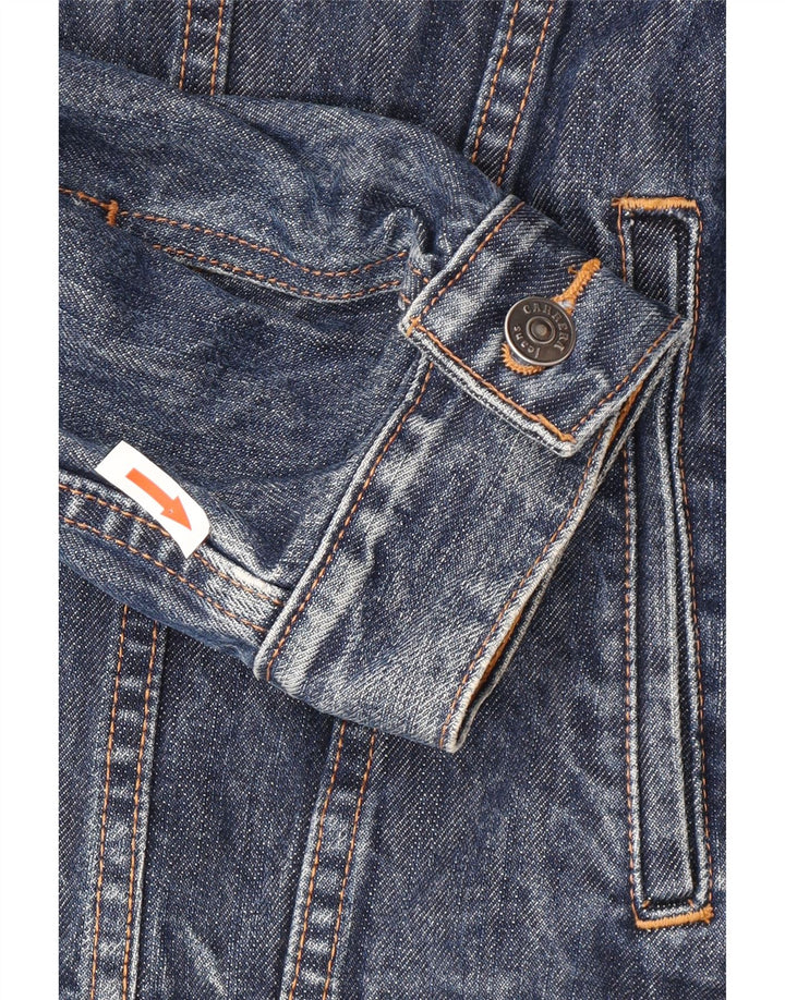 Carrera Ανδρικό Τζιν Μπουφάν UK 42 XL Navy Blue Cotton
