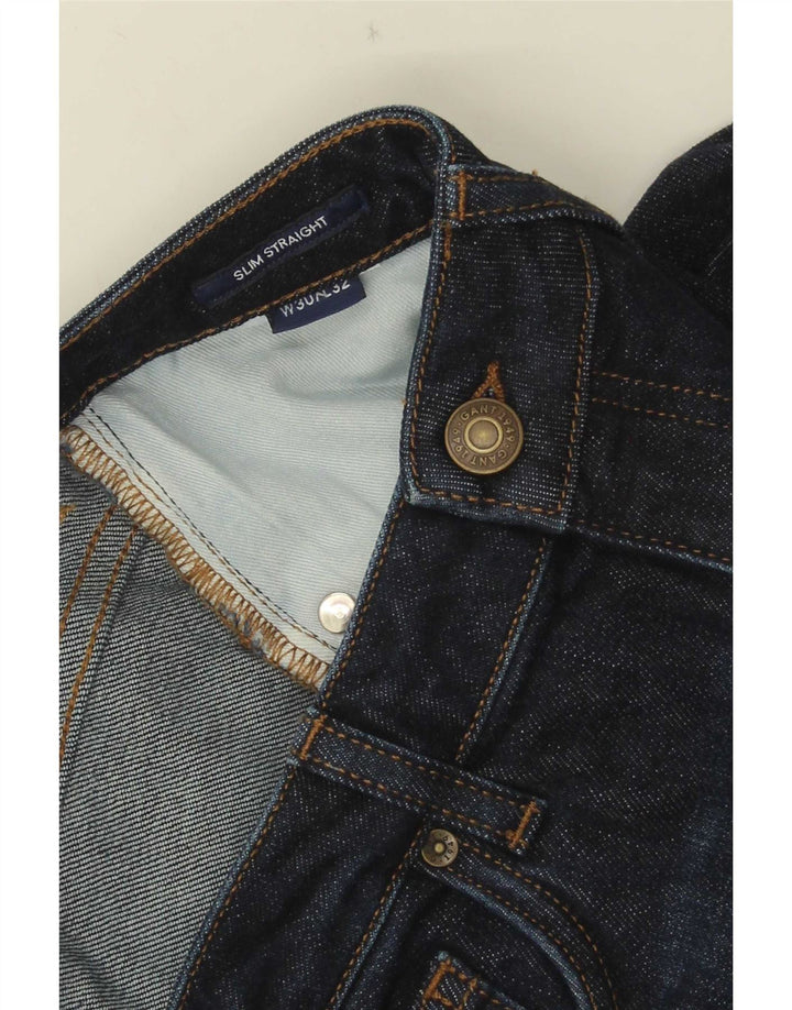 Ανδρικό Gant Slim Straight Jeans W30 L32 Navy Blue