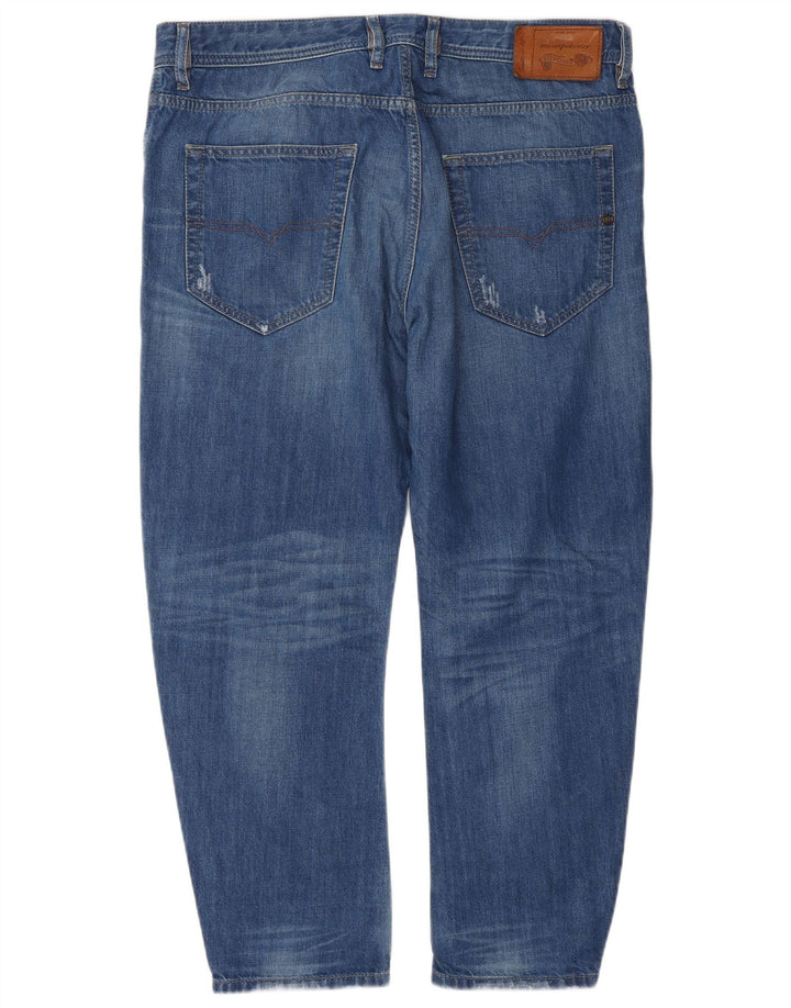 Ανδρικά Diesel Distressed Slim Jeans W34 L26 Blue Cotton