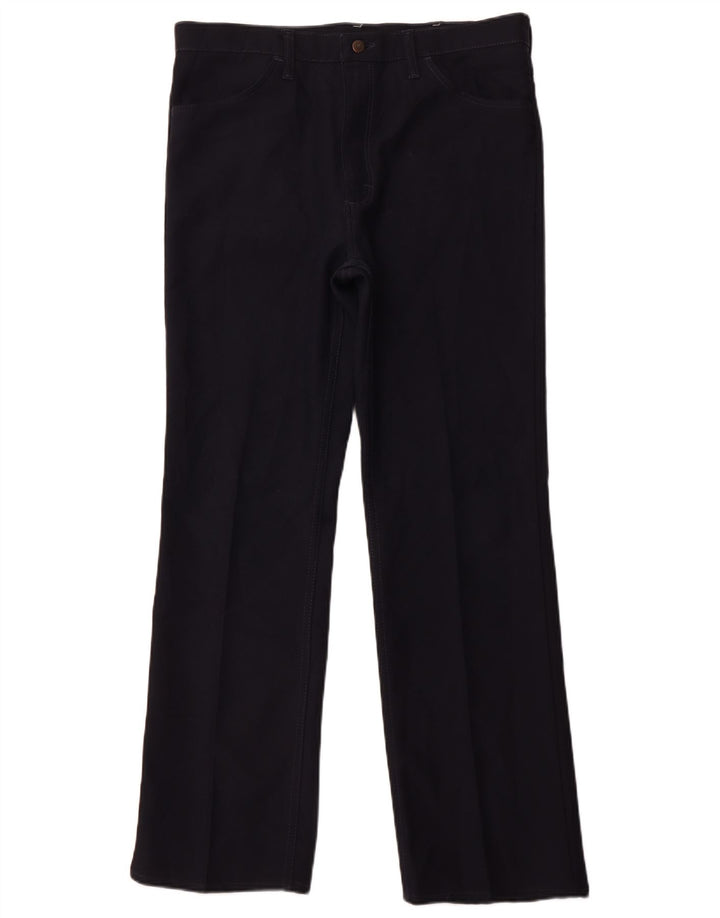 Ανδρικό ίσιο casual παντελόνι WRANGLER W36 L32 Navy Blue