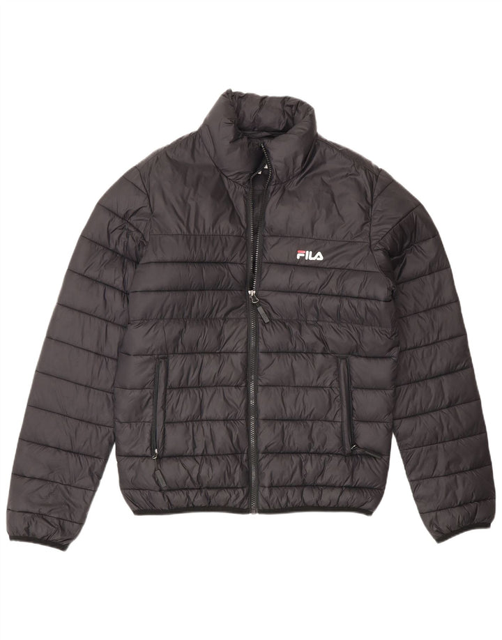 Fila Ανδρικό μπουφάν με επένδυση UK 34 XS Μαύρο Πολυαμίδιο