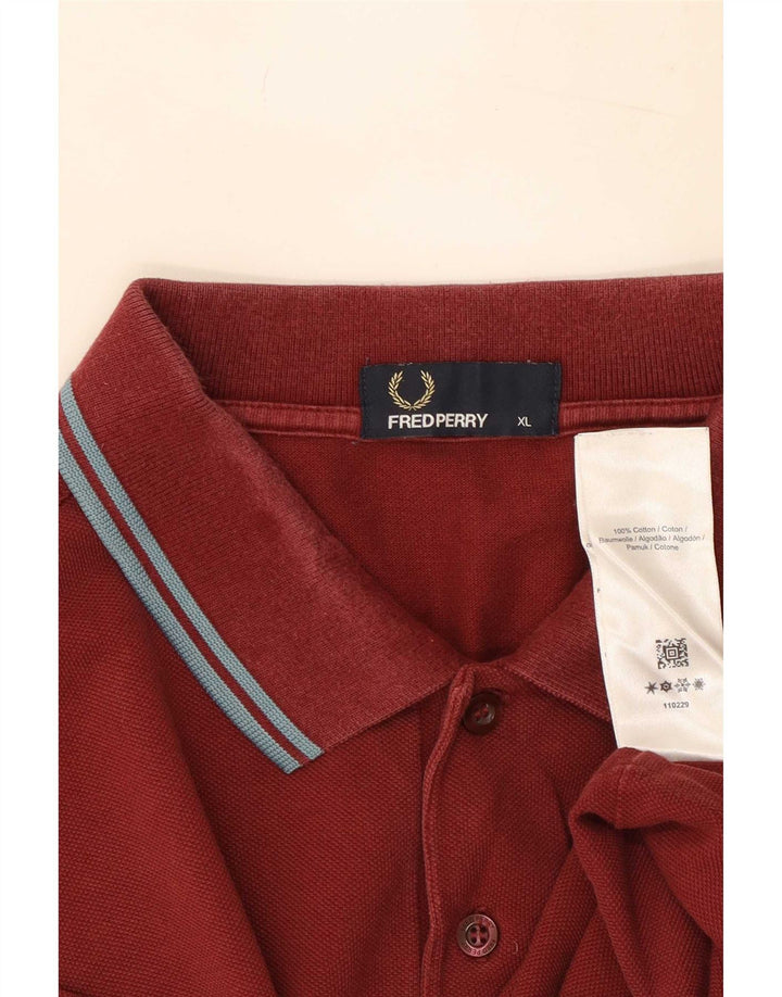 Fred Perry Ανδρικό πουκάμισο πόλο XL βαμβακερό βαμβακερό