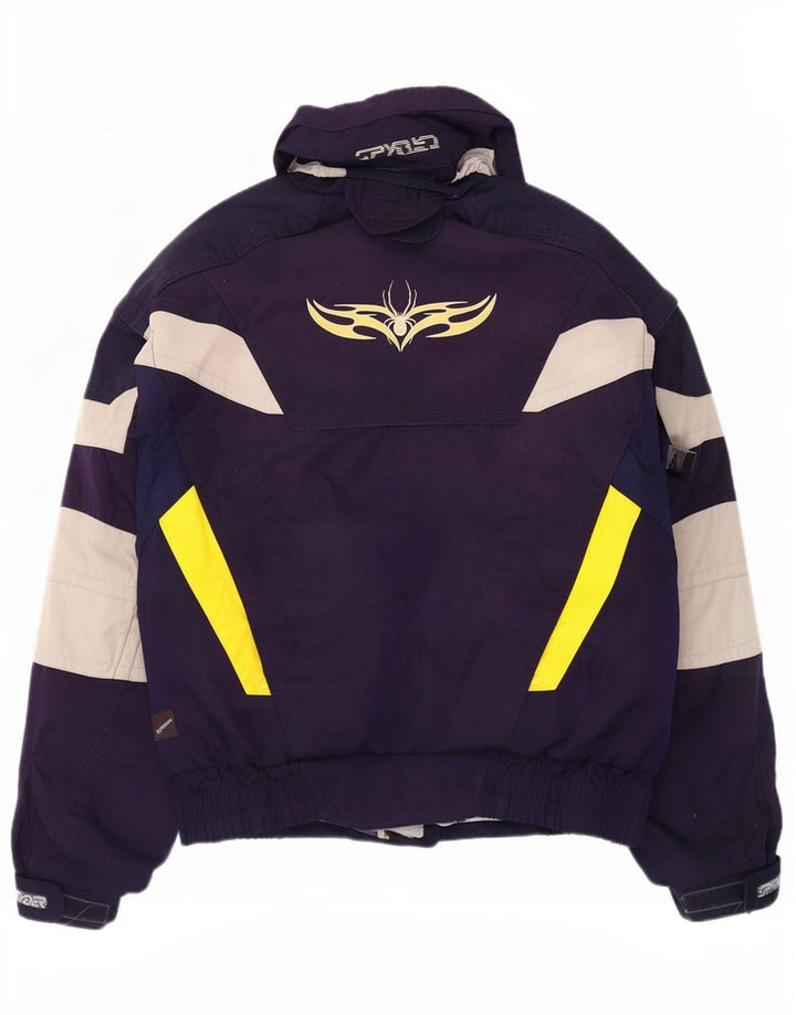 Ανδρικό Spyder Graphic Ski Jacket UK 42 XL Navy Blue Colorblock Polyester