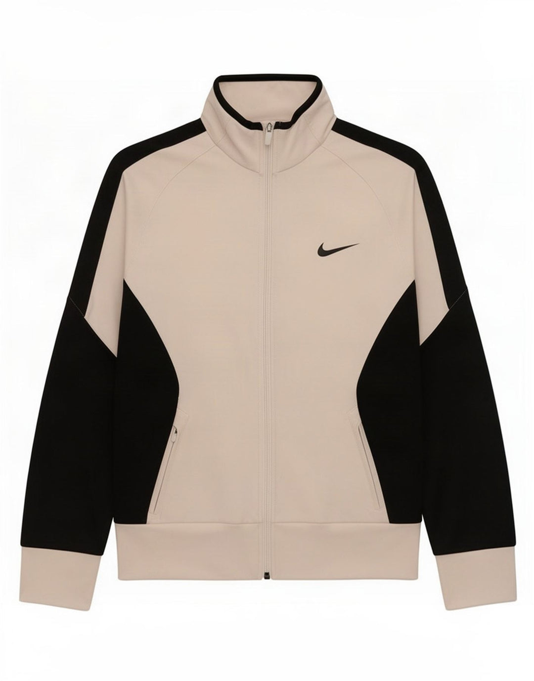 Γυναικεία φόρμα Nike Dri Fit Top Jacket UK 12 Medium White Colourblock