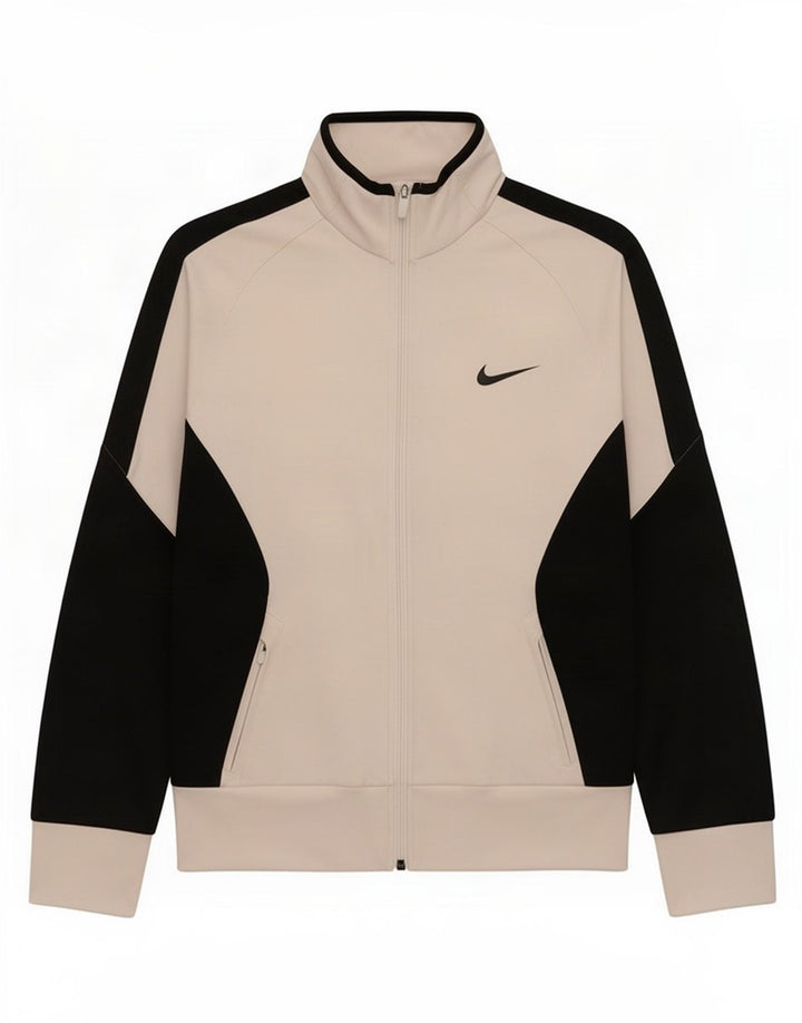 Γυναικεία φόρμα Nike Dri Fit Top Jacket UK 12 Medium White Colourblock