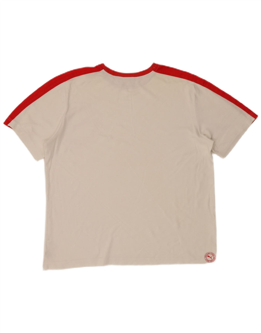 Ανδρικό γραφικό T-Shirt PUMA Top XL Λευκό, βαμβακερό