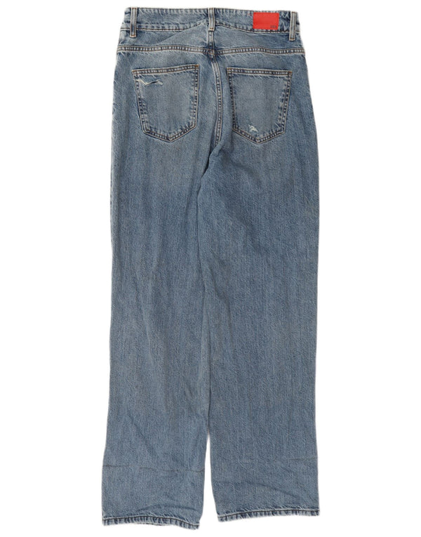 Zara γυναικείο ψηλόμεσο τζιν EU 40 Medium W30 L31 Blue