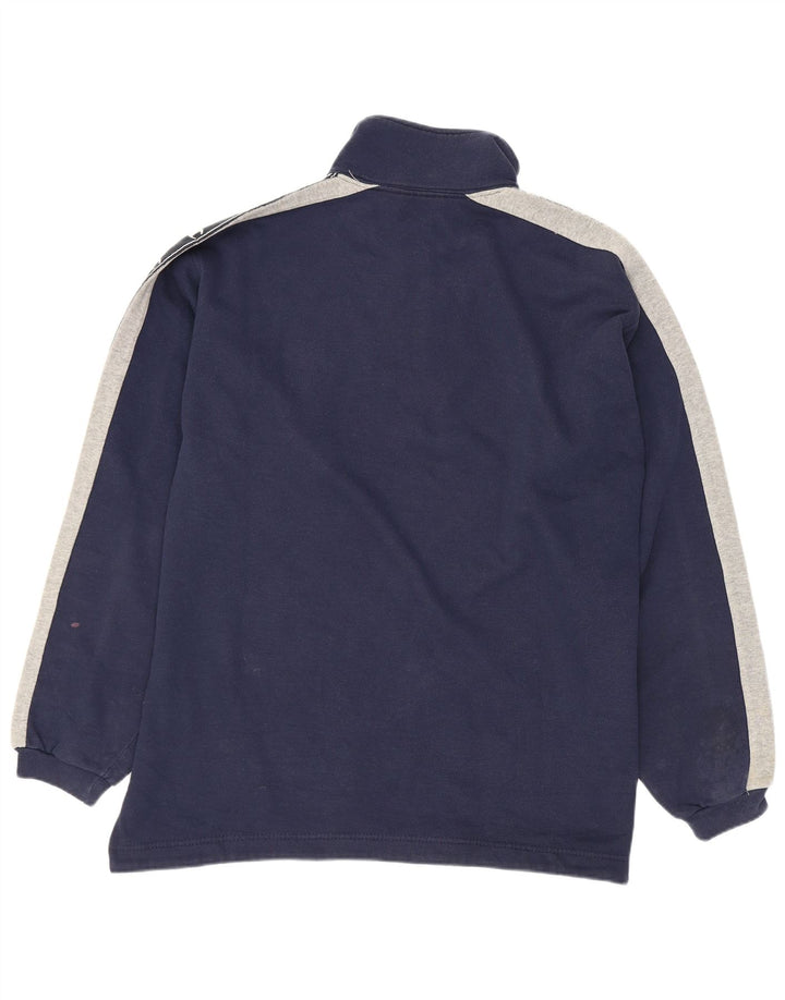 Ανδρικό γραφικό φούτερ Champion Jumper Medium Navy Blue Colourblock