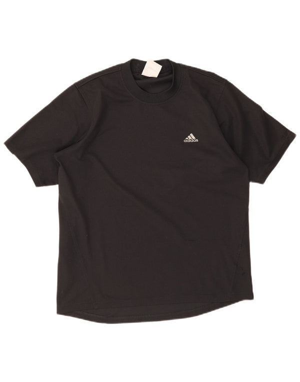 Ανδρικό T-Shirt Adidas Top UK 36/38 Small Black Polyester
