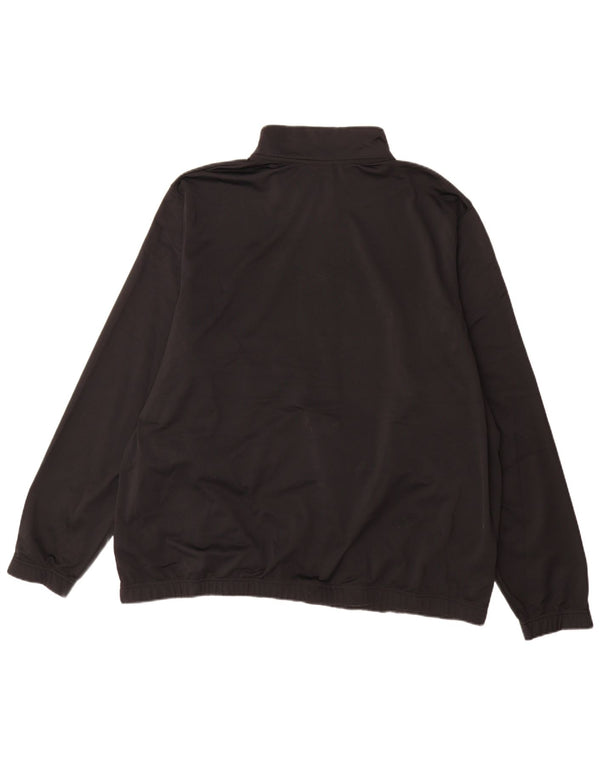 Ανδρικό φούτερ με φερμουάρ Nike Jumper 3XL μαύρο πολυεστέρα