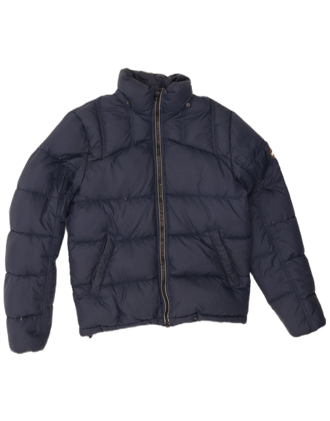 Tommy Hilfiger Ανδρικό μπουφάν με επένδυση UK 36 Small Navy Blue Polyester