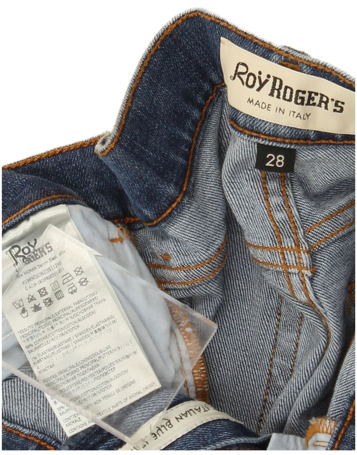 ROY ROGERS Womens Bootcut Jeans W28 L27  Blue Cotton